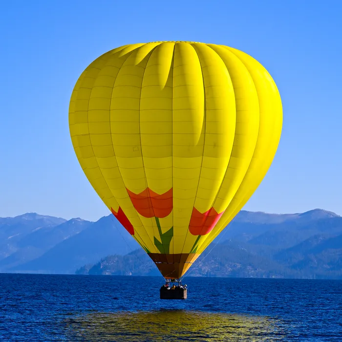 Balloon Ride Over Lake Tahoe