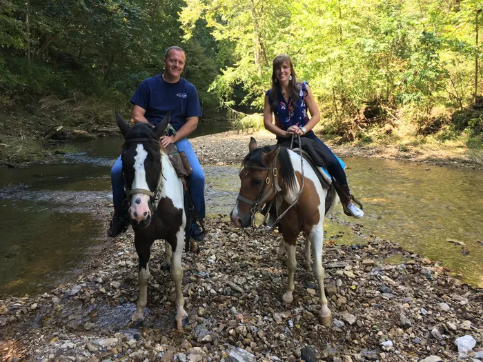 Horsing Around On The Creek